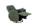 Tugitool STINA kiikuv ja pöörlev manuaalne recliner 83x88xH100cm, roheline