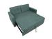 Diivanvoodi JORGE 2-kohaline 162x89xH85cm, roheline