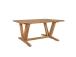Laud KATALINA 220x100xH78cm, taaskasutatud tiikpuu