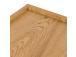 Kummut SACHA 75x40xH89cm, tammedekooriga melamiin