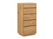 Kummut SACHA 50x40xH109cm, tammedekooriga melamiin