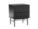 Öökapp SEQUENCE 2-sahtliga 45x40xH55cm, must
