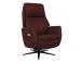 Tugitool DAMIANO elektriline recliner 72x84xH116cm, tumepunane nahk