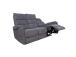 Diivan BOWERS 3-kohaline elektriline recliner 187x98xH109cm, sinakashall