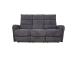 Diivan BOWERS 3-kohaline elektriline recliner 187x98xH109cm, sinakashall