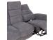 Diivan BOWERS 3-kohaline elektriline recliner 187x98xH109cm, sinakashall