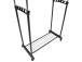 Stange FRY 83x43xH93,5-168cm, must/ kroom