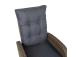 Tugitool MOOR recliner, pruun