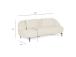 Diivan CAMRY 225x107xH84cm, kreem