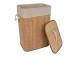 Pesukast MAX BAMBOO 40x30xH57cm, kaanega, bambusest