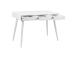 Kirjutuslaud NEPTUN 110x50xH77cm, valge, melamiinplaat, metall