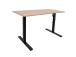 Töölaud ERGO OPTIMAL 1-mootoriga 120x60cm, tamm