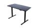 Töölaud ERGO FIT 1-motoriga 120x68xH71,5-116cm, must