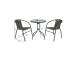 Rõdukomplekt BISTRO laud ja 2 tooli