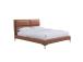 Voodi LENA madratsiga HARMONY TOP 160x200cm, konjakipruun