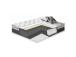 Voodi GRACE 160x200cm, madratsiga HARMONY TOP, tumehall, 165x215xH111cm, MDF, polüesterkangas