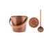 Saunaämber RENTO COPPER, 5L, alumiinium/ bambus