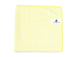 Mikrokiudlapp HETI ruut, 38x38cm kollane