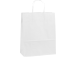 Paberkott paberpaelsangaga, 190x80x210 mm, 80 gsm, valgest jõupaberist