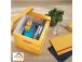 Pappkast kaanega 320x310x360mm Leitz Cosy Click & Store kollane