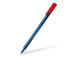 Pastapliiats korgiga STAEDTLER triplus® ball 437 M1,0mm 4 värvi komplekt