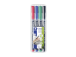 Permanentne marker OHP STAEDTLER Lumocolor 317M 1,0mm 4 värvi komplekt