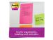 Märkmepaber 76x76mm POST-IT 654 Energetic 6x100 lehte