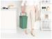 Prügikast 16L kaanega BRABANTIA Sort & Go, tumeroheline