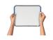 valge tahvel (220x280mm) tahvlipuhastaja+marker NOBO
