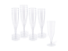 Šampanjapokaal jalal plastikust 100ml 6tk pakis SPINO