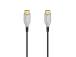 Hama Optical, 4K, kullatud, 15m, hõbe - HDMI 2.0b kaabel