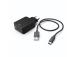 Hama Quick Charger With USB-C cable, 19,5W, 1,5m, must - Laadimisadapter kaabliga