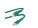 Puro SOFT, USB-C, Lightning, 1,5 m, roheline - Kaabel