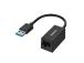 Hama Network Adapter, USB-A -> LAN, must - Adapter