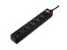 Hama Power Strip, 6-pesa, 5 m, must - Pikendusjuhe