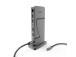 Hama Connect2Office Speed, USB-C, 10 ports, USB4, 140 W, hall - Sülearvuti dokk