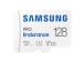 Samsung PRO Endurance, microSDXC + SD adapter, 128 GB, valge - Mälukaart