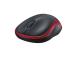 Logitech M185, punane - Juhtmevaba hiir