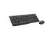 Logitech Slim Combo MK295, SWE, must - Juhtmevaba klaviatuur + hiir