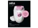 Braun Silk epil 3, valge/roosa - Epilaator