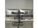 Deltaco Dual Desk Mount, 13-32'', must - Monitori statiiv