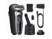 Braun Series 7 360° Flex, AutoSense, Wet & Dry, must/hõbedane - Pardel