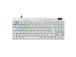 Logitech Pro X TKL Rapid, SWE, valge - Klaviatuur