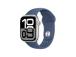 Apple Watch Series 10 GPS + Cellular, 46 mm, sport band, M/L, hõbe alumiinium / sinine - Nutikell