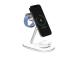 Puro Mag Station 3-in-1 Charging Stand, MagSafe, Qi2, valge - Juhtmevaba laadija