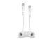 SBS Charging Data Cable, USB-C - USB-C, valge - Kaabel
