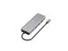 Hama CONNECT2Media, USB-C Hub, 9 porti, 100 W, hall - Sülearvutidokk