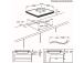 Electrolux 600 Seeria Bridge Hob2Hood, laius 59 cm, must - Integreeritav induktsioonpliidiplaat