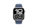Apple Watch Series 10 GPS + Cellular, 46 mm, sport band, M/L, hõbe alumiinium / sinine - Nutikell