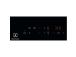Electrolux 300 Domino, raamita, laius 29 cm, must - Integreeritav keraamiline pliidiplaat